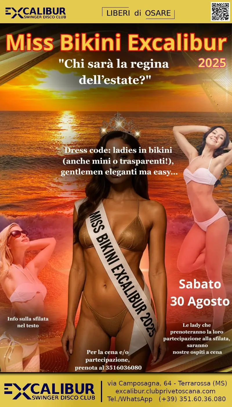 Swinger club prive event Miss Bikini 2025
